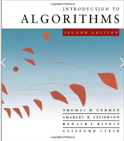 INTRODUCTION TO ALGORITHMS